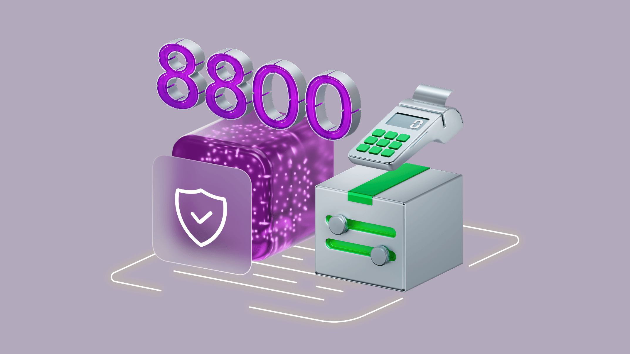 Рост продаж с номером 8-800