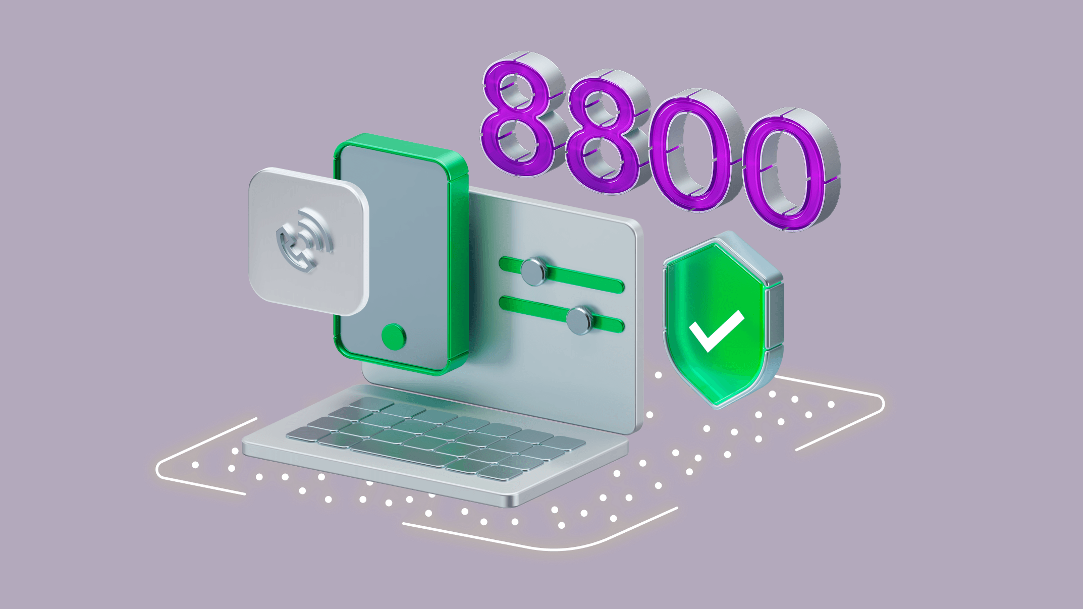 Для чего нужен номер 8-800